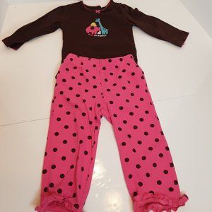 Carters 2 piece pant/top set size 18 Month